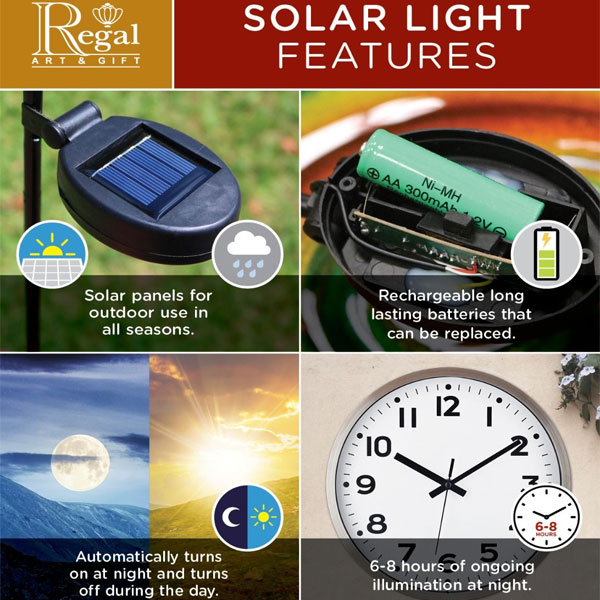 Hot Air Balloon Solar Lantern SM - Rainbow - Image 2